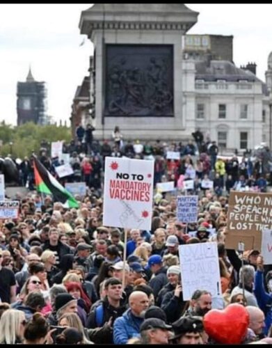 Мирен протест во Лондон